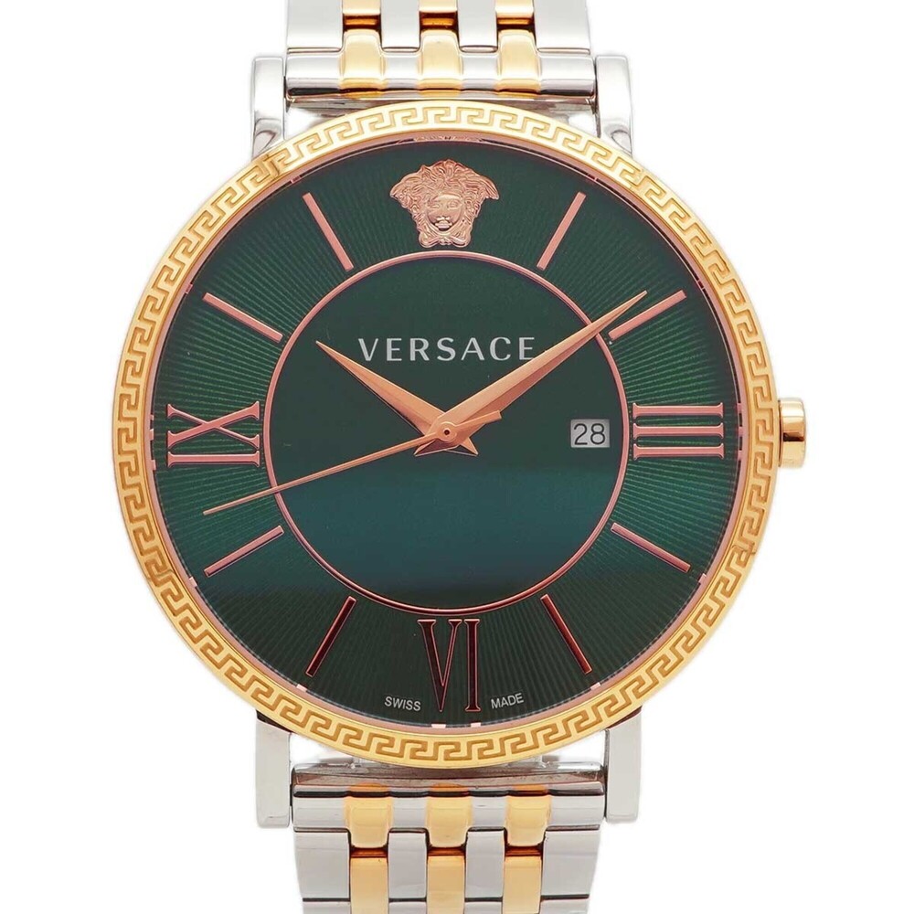 Versace V-Eternal VENCA0424 Green Dial Men's Watch